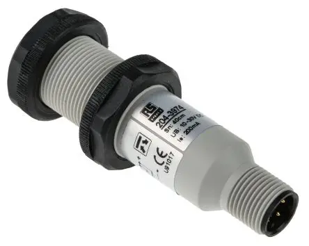 Produktfoto 1 von RS PRO PR18S Zylindrisch Optischer Sensor, Tast-Prinzip, NPN Schließer/Öffner Ausgang, M12-Stecker