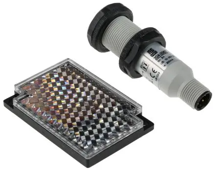 Produktfoto 1 von RS PRO PR18S Zylindrisch Optischer Sensor, Reflektierend, PNP Schließer/Öffner Ausgang, Schraube