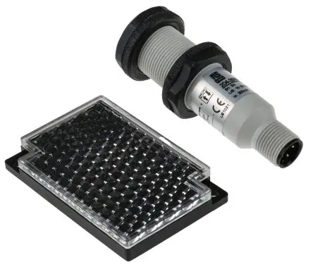 Produktfoto 1 von RS PRO PR18S Zylindrisch Optischer Sensor, Reflektierend, NPN Schließer/Öffner Ausgang, Schraube