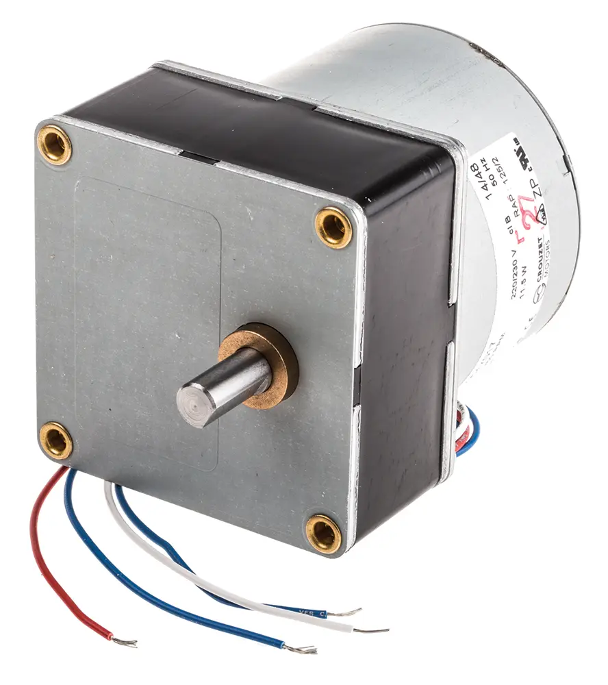 Produktfoto 1 von Crouzet 80547 AC-Getriebemotor Umschaltbar, 7.2 W 4 rpm 230/240 V