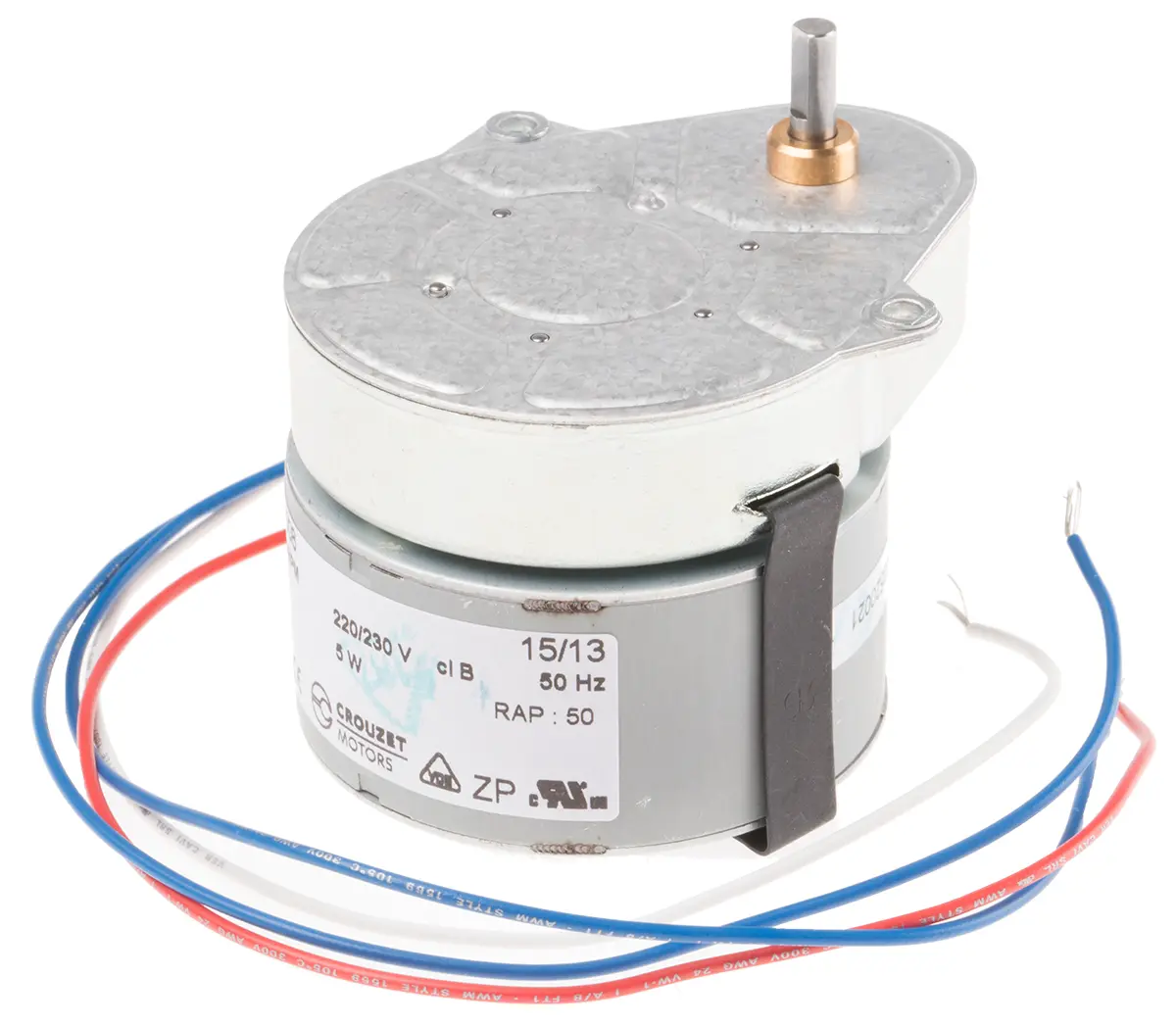 Produktfoto 1 von Crouzet 82 524 AC-Getriebemotor Umschaltbar, 3.5 W 5 rpm 230/240 V Panel