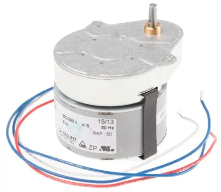 Produktfoto 1 von Crouzet 82 524 AC-Getriebemotor Umschaltbar, 3.5 W 5U/min 230V, 240 V Panel