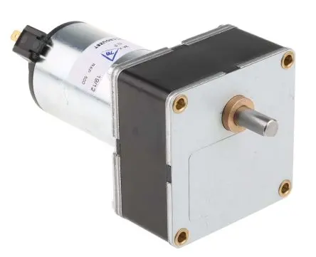 Produktfoto 1 von Crouzet Bürsten-Getriebemotor DC-Getriebemotor bis 5 Nm, 24V dc / 15.6 W, 5U/min, Wellen-Ø 8 mm, 65mm x 65 mm x 19.7 mm