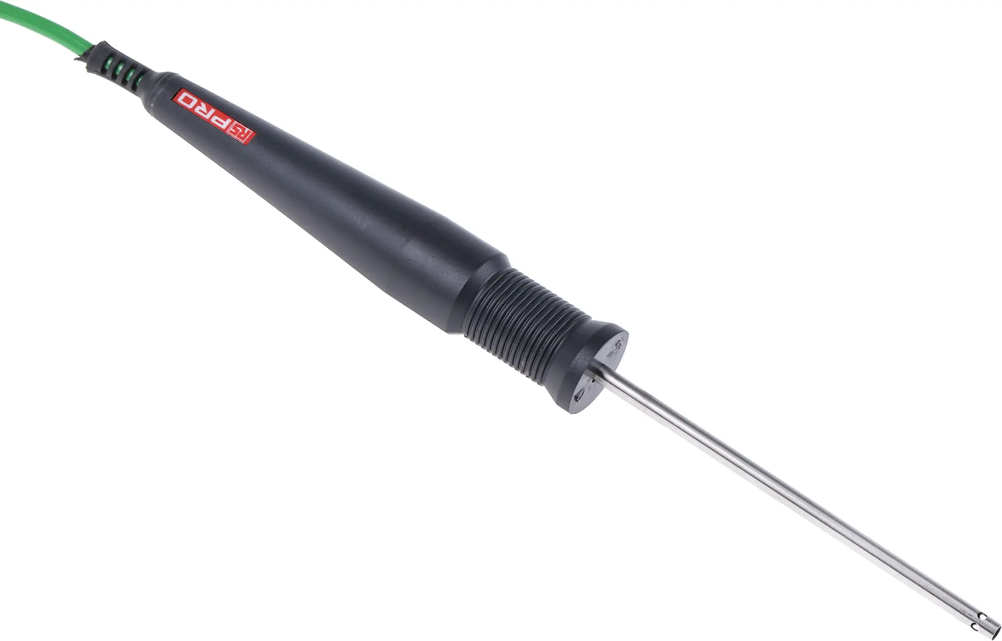 Produktfoto 1 von RS PRO Temperatursensor, Mit Mittelabgriff, Edelstahl perforiert x 110 mm Luft, Ø 4 mm, max.Temp 750 °C