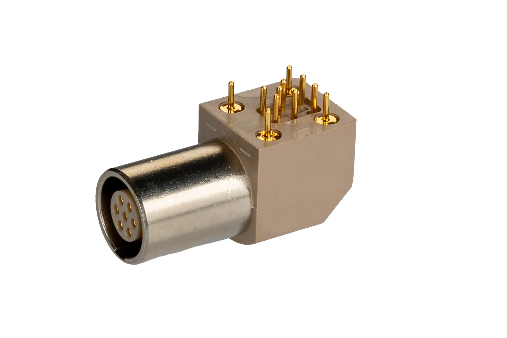 LEMO 1B 1 12.6 mm Rundsteckverbinder Buchse 7-polig Buchse 2A Frontplattenmontage IP50