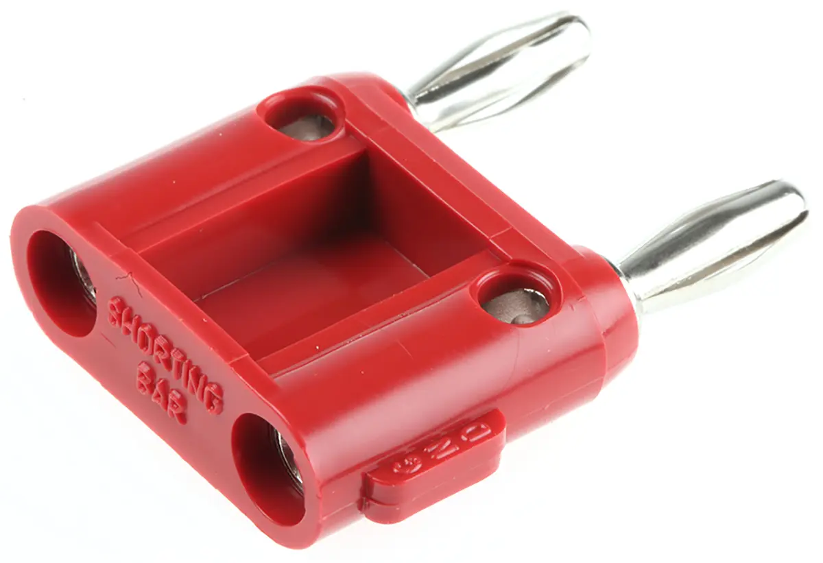 Produktfoto 1 von Fluke Stecker Rot Bananenstecker, Kontakt Nickel, 5000 V, Schraubanschluss