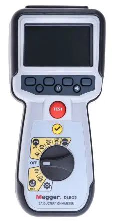 Produktfoto 1 von Megger DLRO2 Tragbares Gerät, Mikro Ohmmeter 1 μΩ