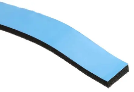Produktfoto 1 von RS PRO PVC Schaum Schaumstoff Klebeband doppelseitig, Schwarz, Stärke 3.2 mm, 12.0mm x 31 m