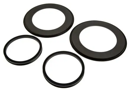 Produktfoto 1 von SKF Nitrilkautschuk (NBR) Dichtung, Typ V-Dichtung, Innen ø 100 mm, Aussen ø 157.5 mm Außen-ø , 14.8 mm