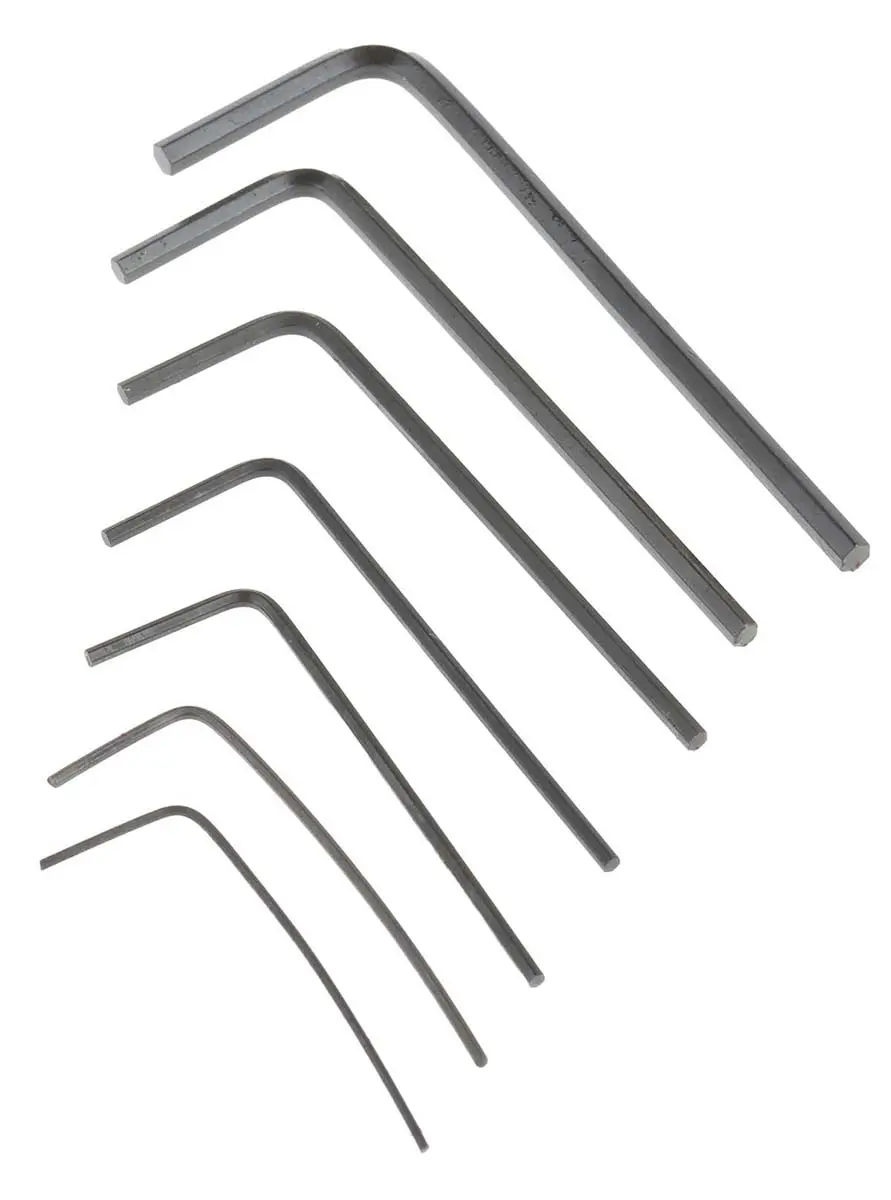 Produktfoto 1 von Facom zöllig  Innensechskant-Schlüssel, Satz 7-teilig 0.028 - 0.035 - 0.050 - 3/64 - 1/16 - 5/64 - 3/32 L-Form kurz