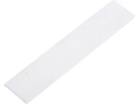 Produktfoto 1 von Raaco Lackierter Stahl Schubladen-Etiketten Weiß, 10 mm x 52mm x 1 mm