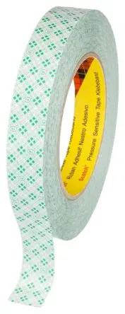 Produktfoto 1 von 3M 465 Klebeband, Klar, -51 °C bis 121 °C, Stärke 0.09 mm Aluminiumfolie, 19mm x 55 m