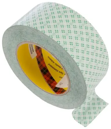 Produktfoto 1 von 3M 465 Klebeband, Klar, -51 °C bis 121 °C, Stärke 0.09 mm Aluminiumfolie, 50mm x 55 m