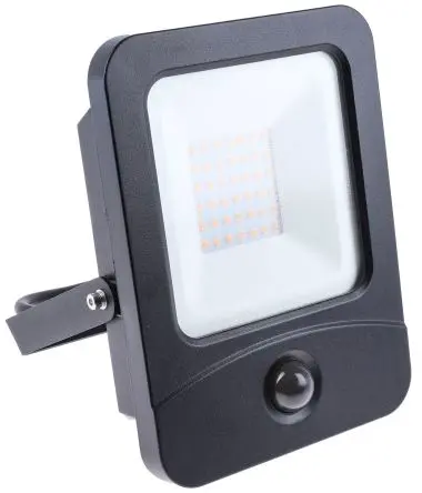 Produktfoto 1 von PowerLED Flex-PIR Flutlicht 2835 30 W Weiß, 265V ac / 3000 lm Bewegungsmelder inkludiert, IP65