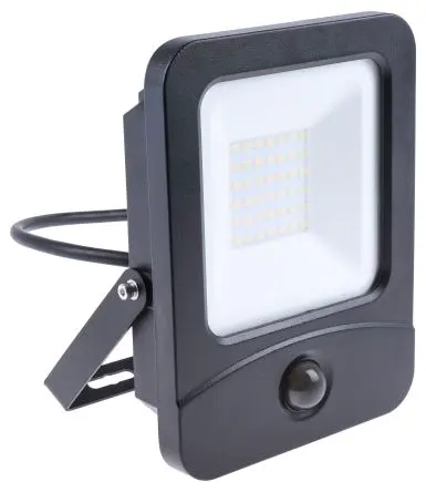 Produktfoto 1 von PowerLED Flex-PIR Flutlicht 2835 30 W Weiß, 265V ac / 3000 lm Bewegungsmelder inkludiert, IP65