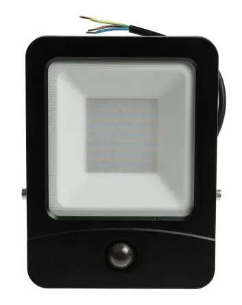 Produktfoto 1 von PowerLED Flex-PIR Flutlicht 2835 50 W Weiß, 265V ac / 5000 lm Bewegungsmelder inkludiert, IP65