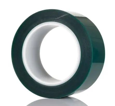 Produktfoto 1 von 3M 8992 8992 Polyester Abdeckband Grün, Stärke 0.052 Silikon-Kleber 50mm x 66 m