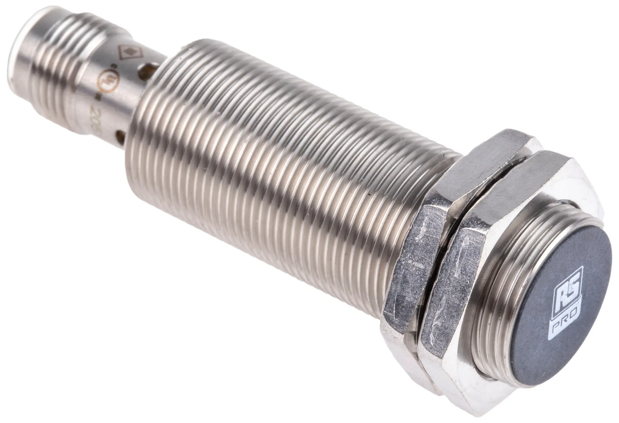Produktfoto 1 von RS PRO M18 Näherungssensor Induktiv, Gewinderohr 8 mm PNP 10 → 30 V dc / 200 mA NO, IP68