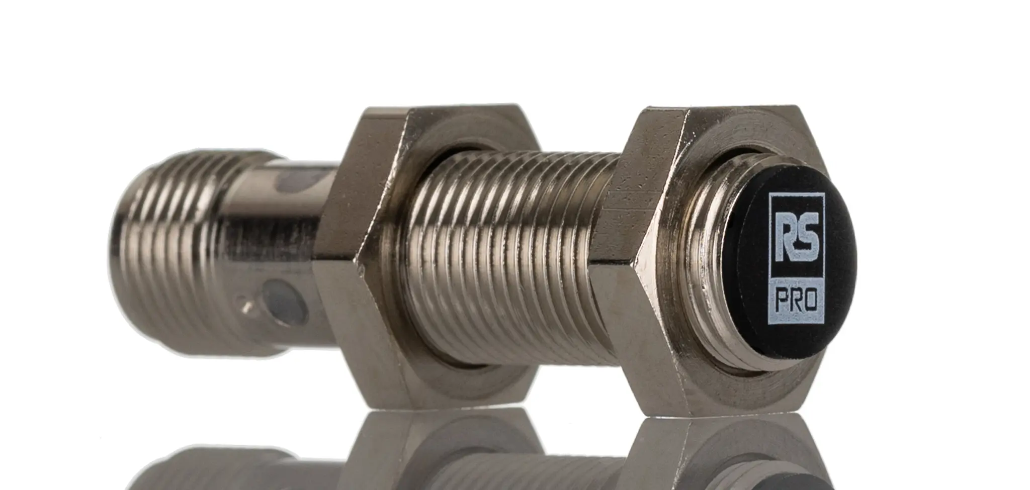 Produktfoto 1 von RS PRO M12 Näherungssensor Induktiv, Gewinderohr 4 mm PNP 10 → 30 V dc / 200 mA NO, IP67