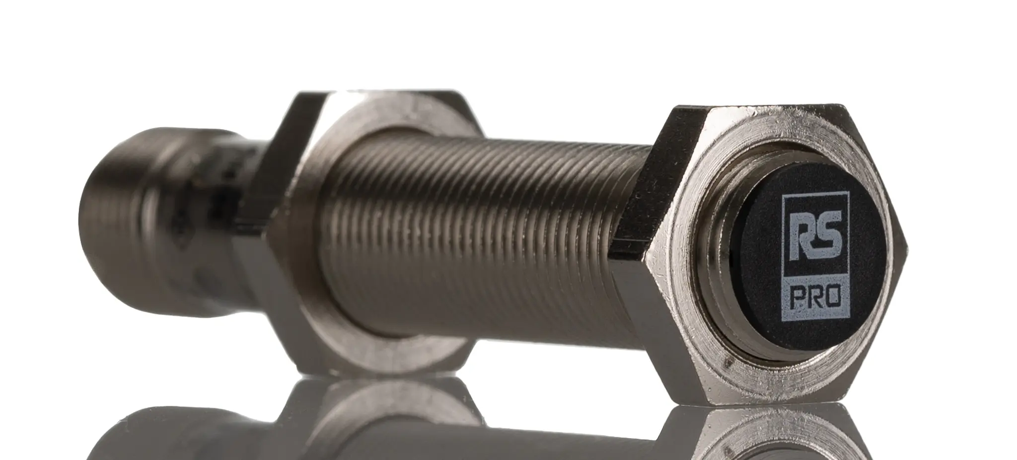 Produktfoto 1 von RS PRO M12 Näherungssensor Induktiv, Gewinderohr 4 mm PNP 10 → 30 V dc / 200 mA NO, IP67