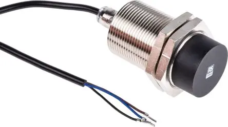 Produktfoto 1 von RS PRO M30 Induktiver Näherungssensor, Zylindrisches Gewindedesign PnP / 200mA 38 mm, IP67 30 V dc