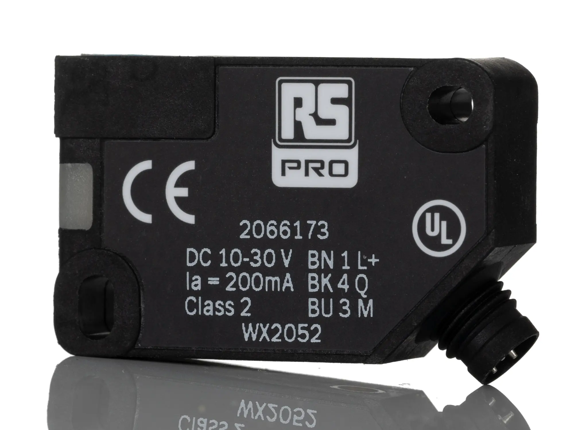 Produktfoto 1 von RS PRO Näherungssensor Induktiv, Rechteckig 4 mm PNP 10 → 30 V dc / 200 mA NO, IP67