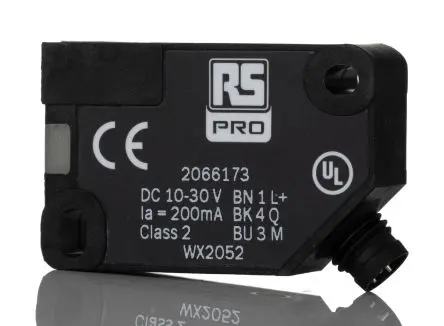 Produktfoto 1 von RS PRO Induktiver Näherungssensor, Rechteckig PnP / 200mA 4 mm, IP68 30 V dc