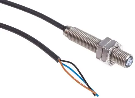 Produktfoto 1 von RS PRO M8 Induktiver Näherungssensor, Gewinderohr PnP / 200mA 2 mm, IP68 30 V dc