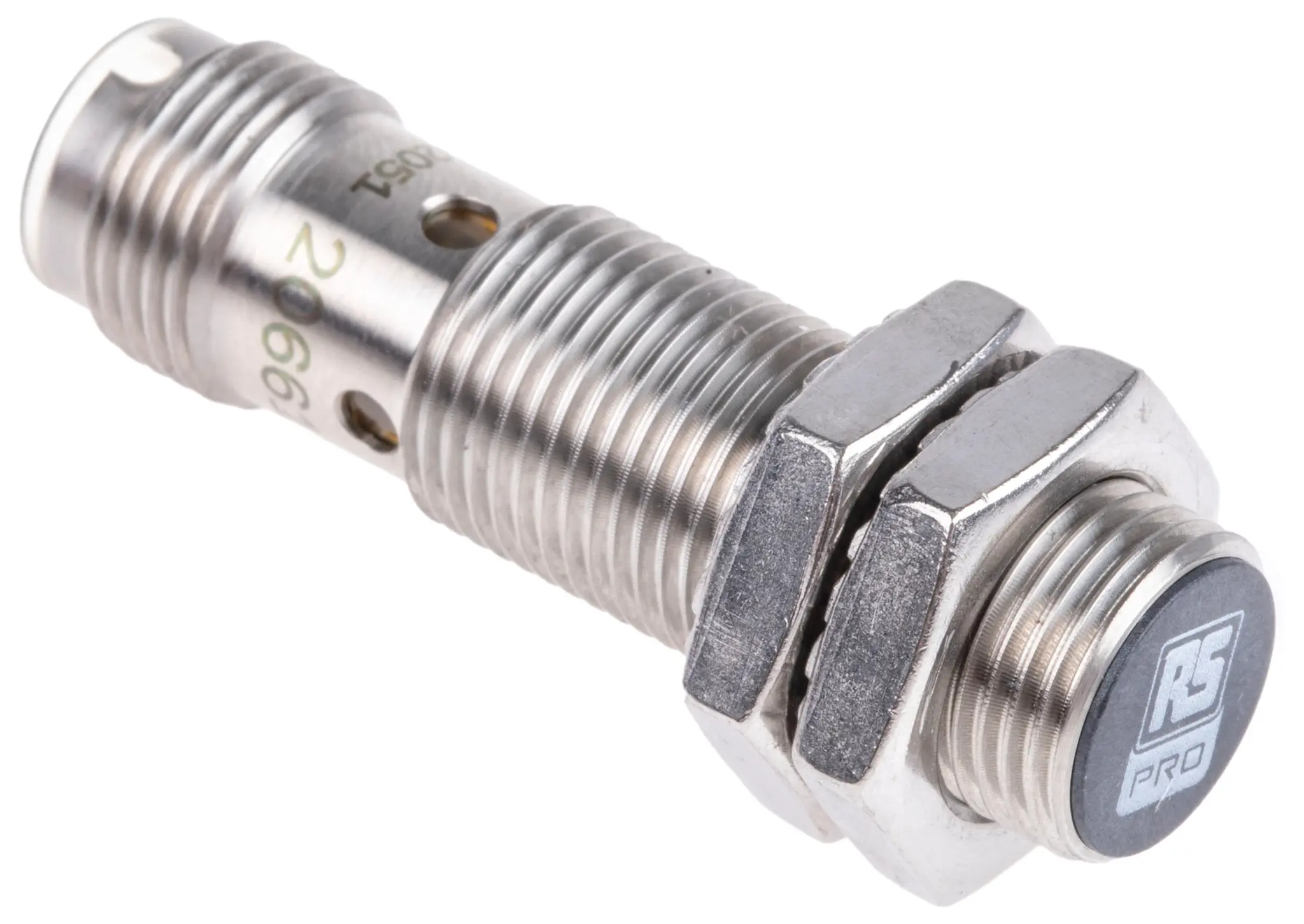 RS PRO M12 Näherungssensor Induktiv, Gewinderohr 4 mm PNP 10 → 30 V dc / 200 mA NO, IP68