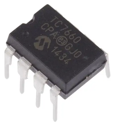 Produktfoto 1 von Microchip Regler, Ladungspumpe 5 20 mA PDIP 10V, 8-Pin