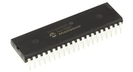 Produktfoto 1 von Microchip 12-bit + Sign ADC 1, 0.01 ksps PDIP, 40-Pin