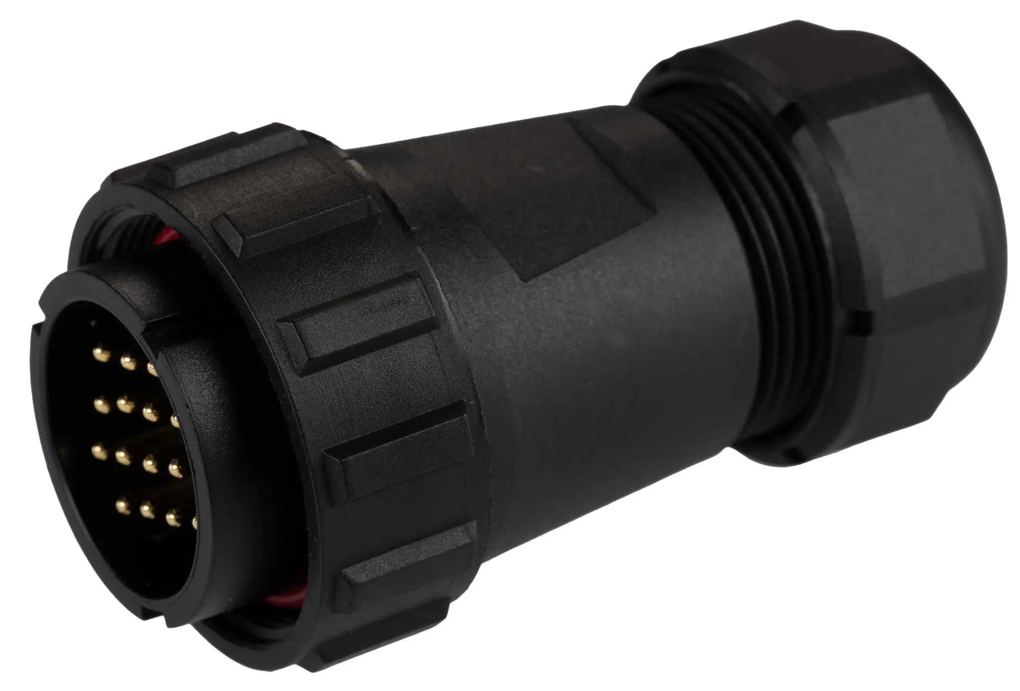 Produktfoto 1 von RS PRO SP29 38.8 mm Rundsteckverbinder Stecker 16-polig Stecker 10A Kabel IP68