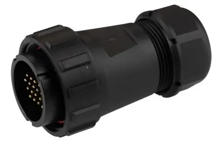 Produktfoto 1 von RS PRO SP29 38.8 mm Rundsteckverbinder Stecker 20-polig Stecker 5A Kabel IP68