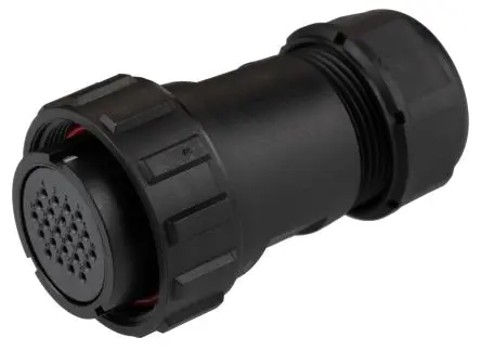 Produktfoto 1 von RS PRO SP29 38.8 mm Rundsteckverbinder Stecker 24-polig Buchse 5A Kabel IP68