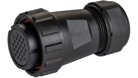 Produktfoto 1 von RS PRO SP29 38.8 mm Rundsteckverbinder Stecker 26-polig Buchse 5A Kabel IP68