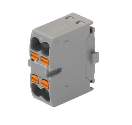 Produktfoto 1 von Phoenix Contact PTFIX Verteilerblock 17.5A Grau 4-polig