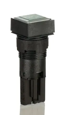 Produktfoto 1 von Eaton RMQ16 Druckschalter Ø 16 mm, Grün Tastend Vierkant Vierkant Kunststoff, IP65