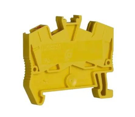Produktfoto 1 von Phoenix Contact PTS 2.5 YE Anschlussklemmenblock für Durchkontaktierung 1 Gelb, 0.14mm², 4 mm², 800V Einsteck-Anschluss