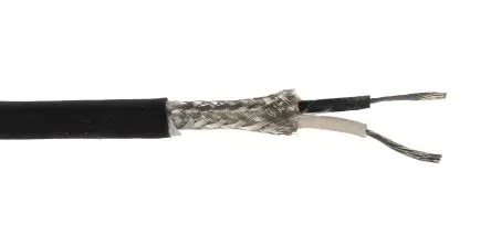 Produktfoto 1 von Belden 8412 Audiokabel 2-adrig Geschirmt, Außen-ø 6.65 mm Außen-ø Schwarz, L. 30 m