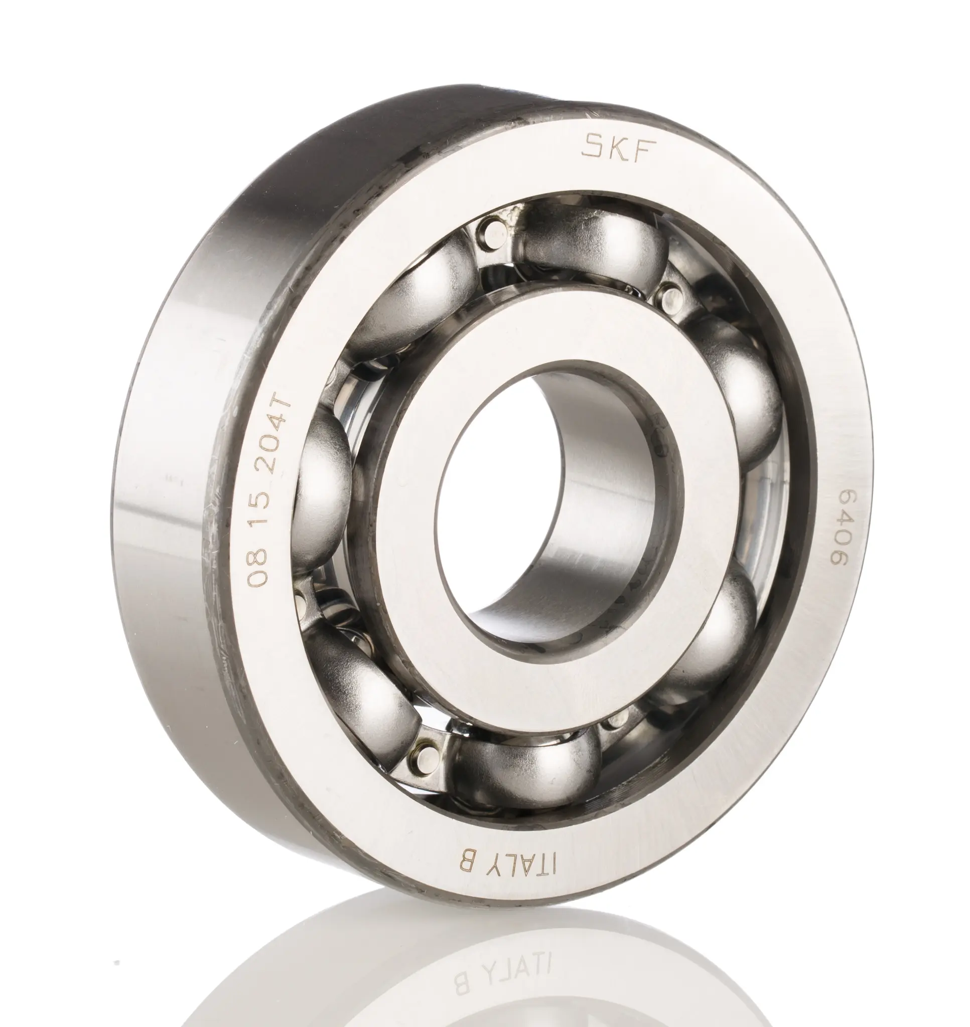 Produktfoto 1 von SKF 1-reihig Kugellager glatt, Innen-Ø 30 mm / Außen-Ø 90 mm Außen-ø , Breite 23 mm