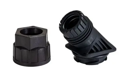 Produktfoto 1 von Phoenix Contact HC-D-G-M25-PLRBK Kabelverschraubung, M25 Polyamid Schwarz 9 mm/ 17 mm, IP66