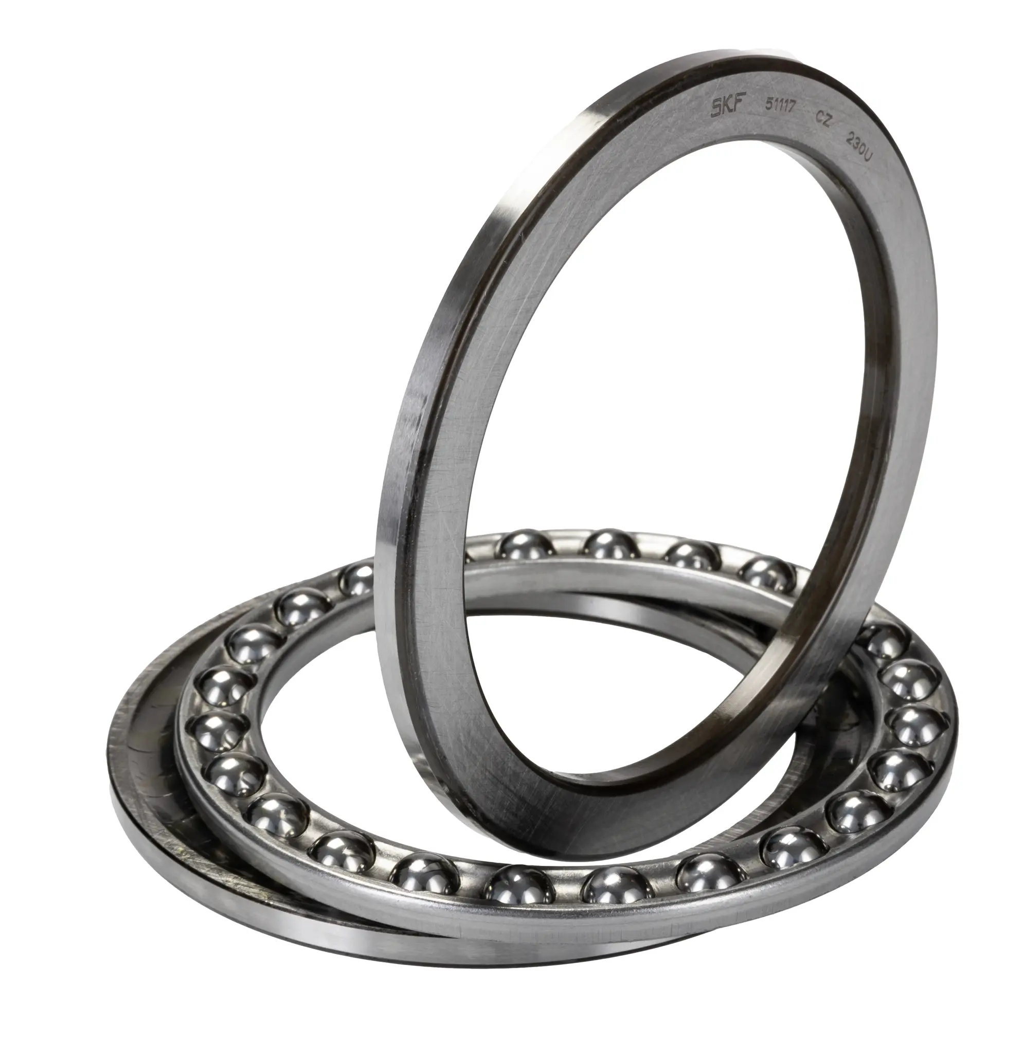 Produktfoto 1 von SKF Axialkugellager 1-reihig, Innen-Ø 85 mm / Außen-Ø 110 mm Außen-ø , Breite 19 mm