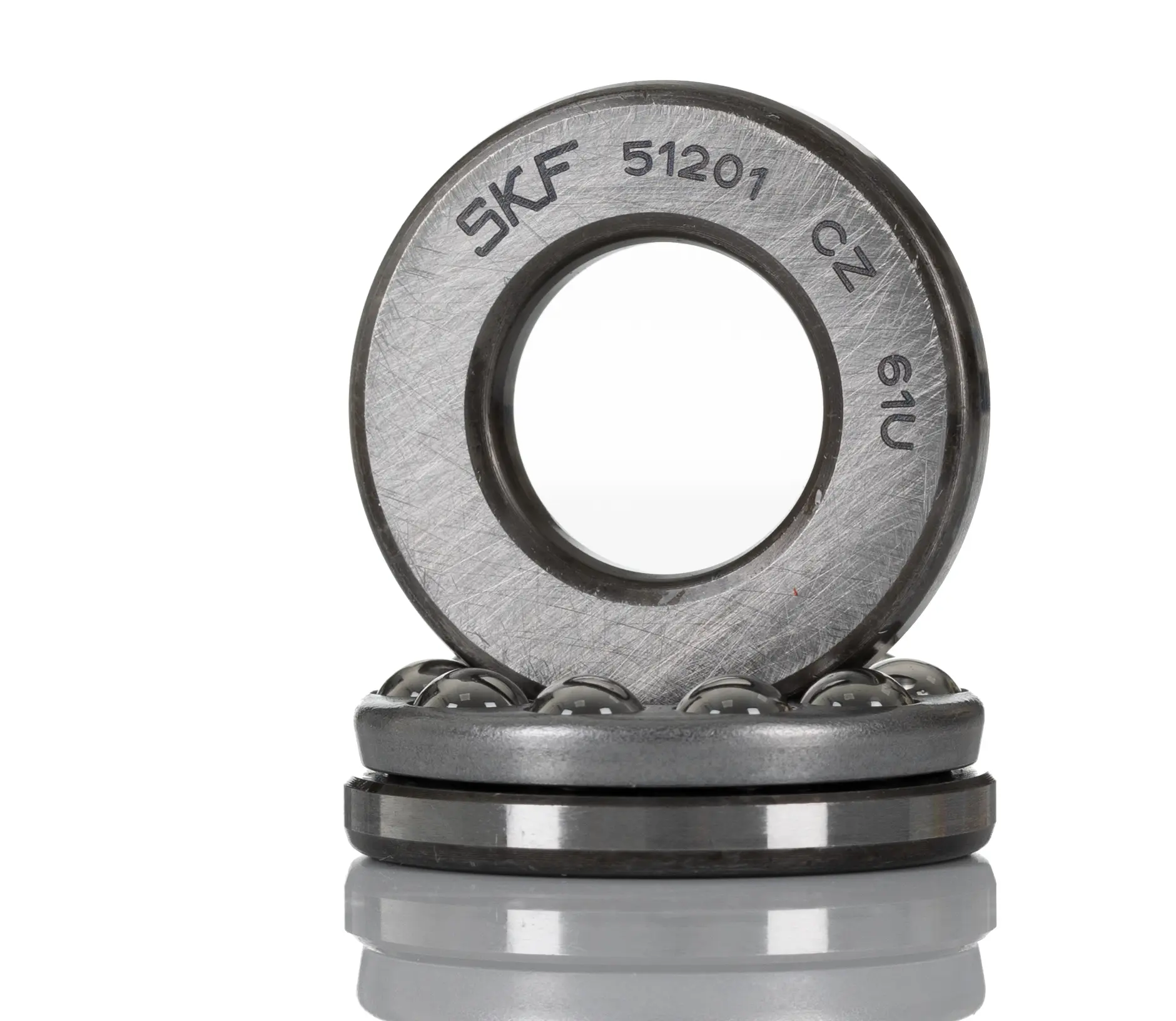 Produktfoto 1 von SKF Kugellager 1-reihig, Innen-Ø 12 mm / Außen-Ø 28 mm Außen-ø , Breite 11 mm 28 mm