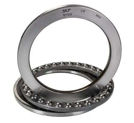 Produktfoto 1 von SKF Axialkugellager 1-reihig, Innen-Ø 110 mm / Außen-Ø 145 mm Außen-ø , Breite 25 mm