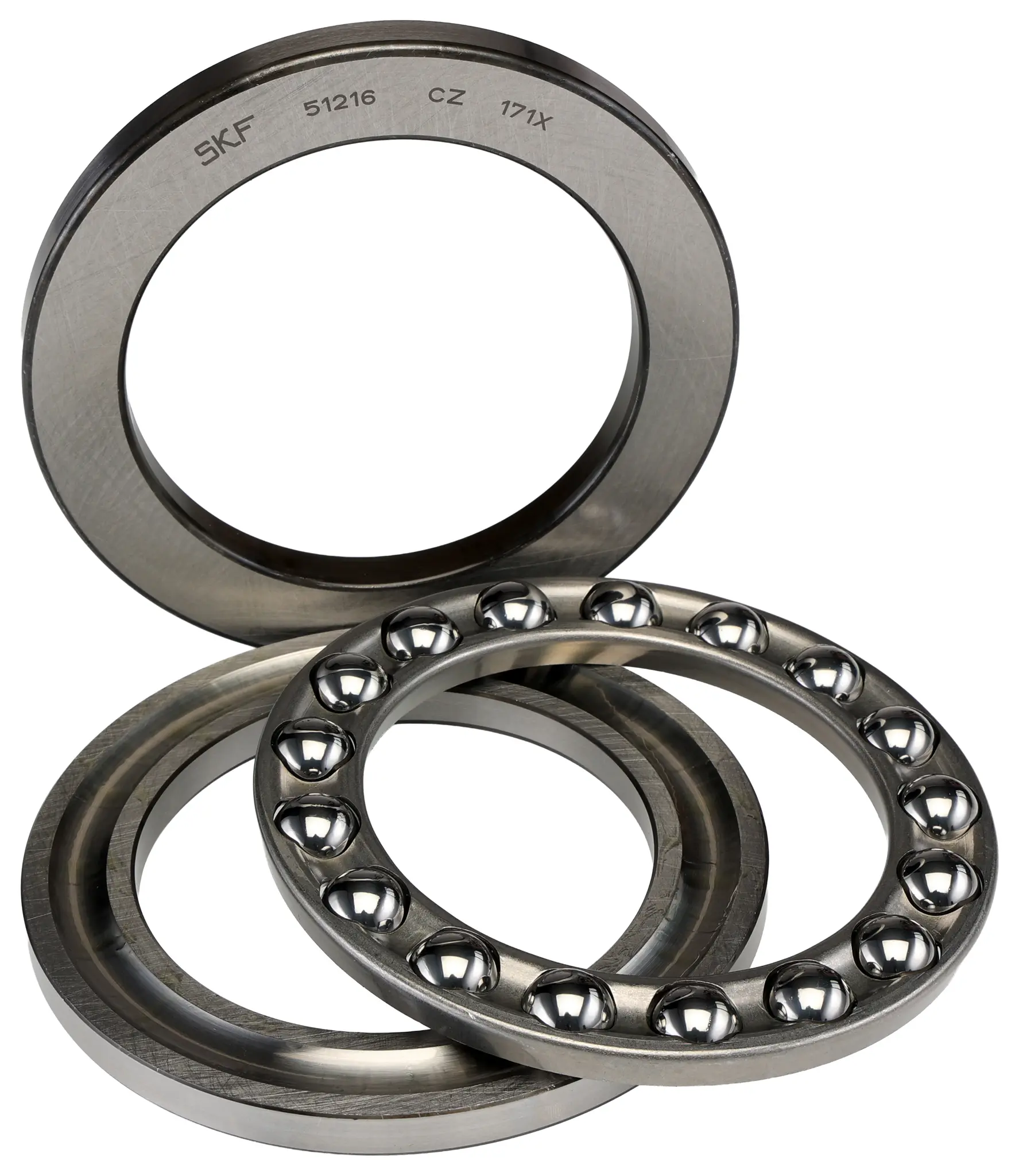 Produktfoto 1 von SKF Kugellager 1-reihig, Innen-Ø 80 mm / Außen-Ø 115 mm Außen-ø , Breite 28 mm