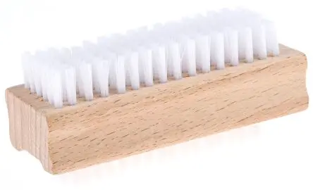 Produktfoto 1 von Cottam 83 mm Scheuerbürste Weiß mit Nylon-Borsten Nagelbürste, Hart Beige für Handreinigung