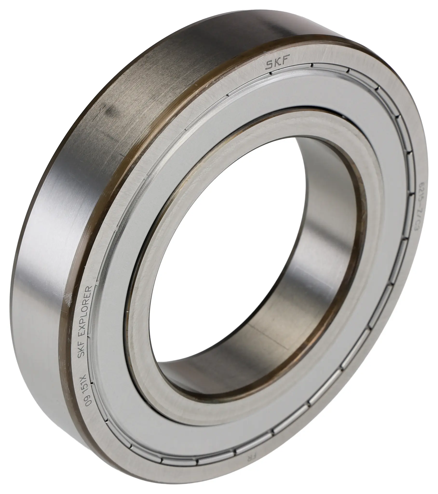 Produktfoto 1 von SKF 1-reihig Kugellager, Innen-Ø 75 mm / Außen-Ø 130 mm Außen-ø , Breite 25 mm