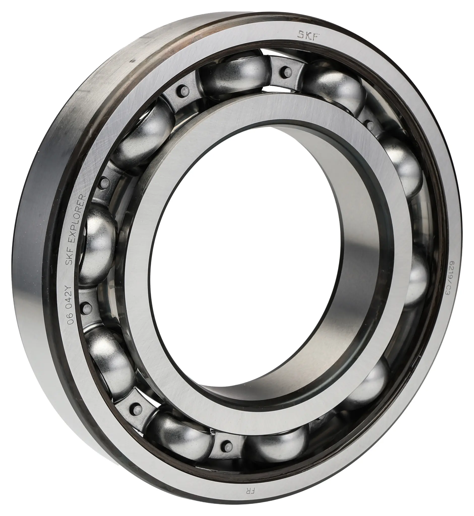 Produktfoto 1 von SKF 1-reihig Kugellager, Innen-Ø 95 mm / Außen-Ø 170 mm Außen-ø , Breite 32 mm