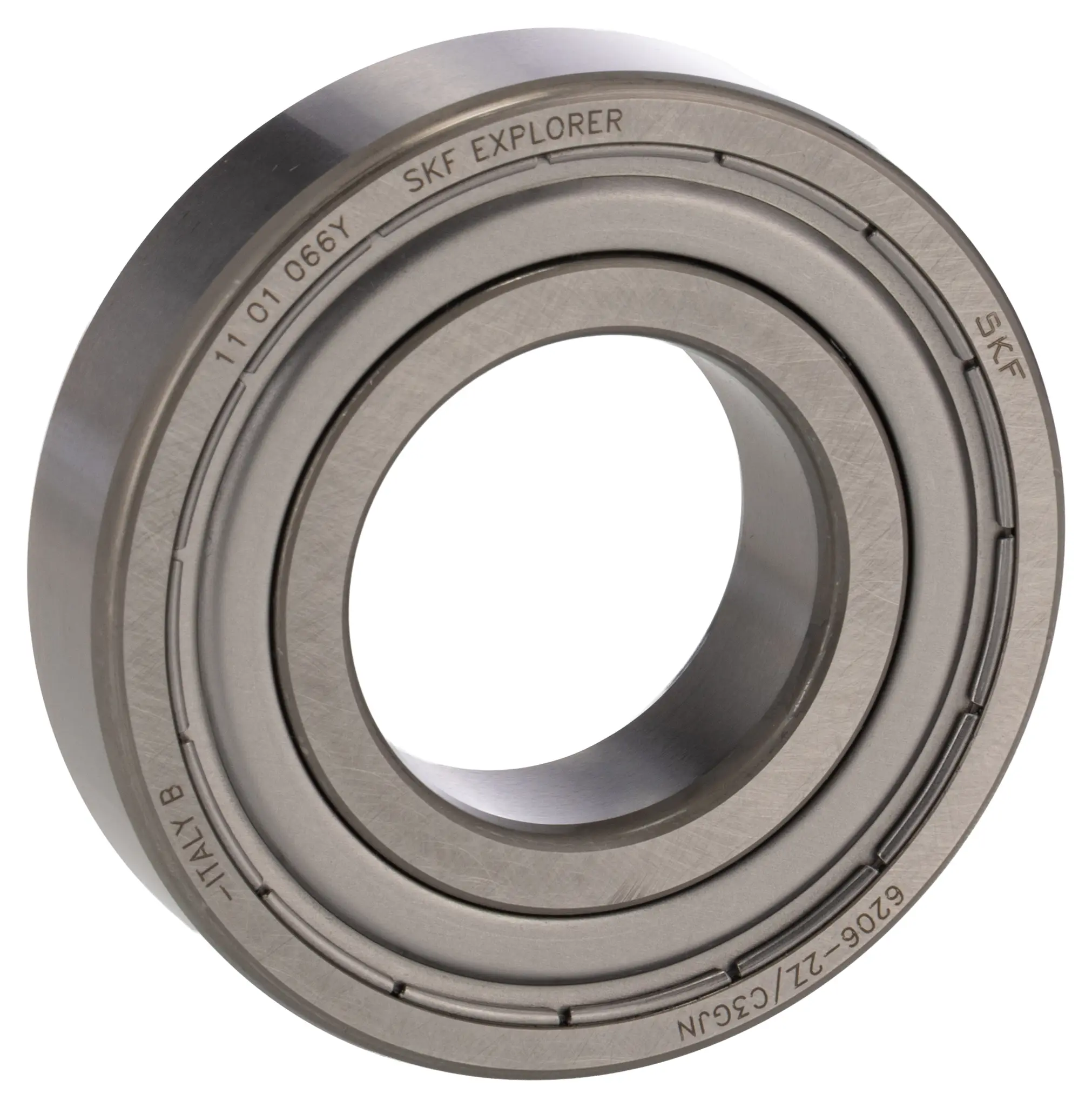 Produktfoto 1 von SKF 1-reihig Kugellager, Innen-Ø 30 mm / Außen-Ø 62 mm Außen-ø , Breite 16 mm