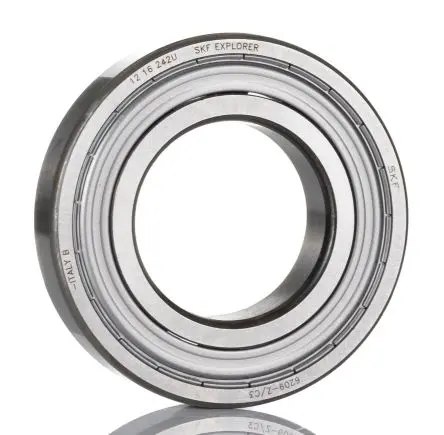 Produktfoto 1 von SKF 1-reihig Kugellager glatt, Innen-Ø 45 mm / Außen-Ø 85 mm Außen-ø , Breite 19 mm 85 mm